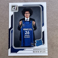 2026 Donruss WNBA Olivia Miles Rated Rookie #87