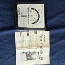 Vintage Kodak Pocket Flasholder B-1 Flash Attachment With Manual