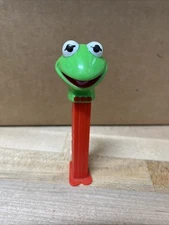 Vintage Kermit The Frog PEZ dispenser  Muppets Jim Henson Box 217