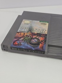 The Battle of Olympus NES 1989 Manual Incluye Estuche de Alquiler OEM Nintendo