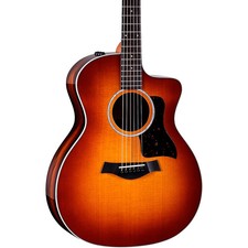 Taylor 214ce Plus Ziricote S/E Grand Auditorium A/E Guitar Shaded Edge Burst
