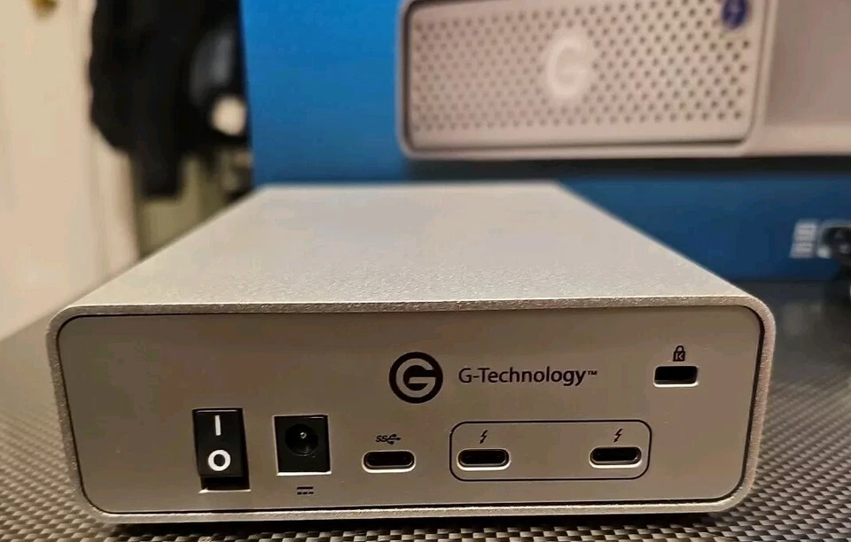 G-Technology G-DRIVE 12TB Thunderbolt 3 USB 3.0 External Hard Drive for PC/MAC - Image 2 of 3