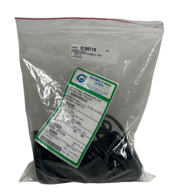 50 GLOBAL O-RING AND SEAL E70334 O-RINGS DURO 70 BLACK 2.60'' ID (66.04mm) NSMP