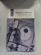 Vintage 1962 , Kodak Data Book, Negative Making w/ Kodak B W Sheet Films, F-5