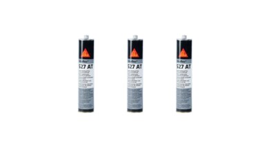 3x Sikaflex 527 AT, Dichtstoff für Karosseriebau, 300ml schwarz, grau oder weiß