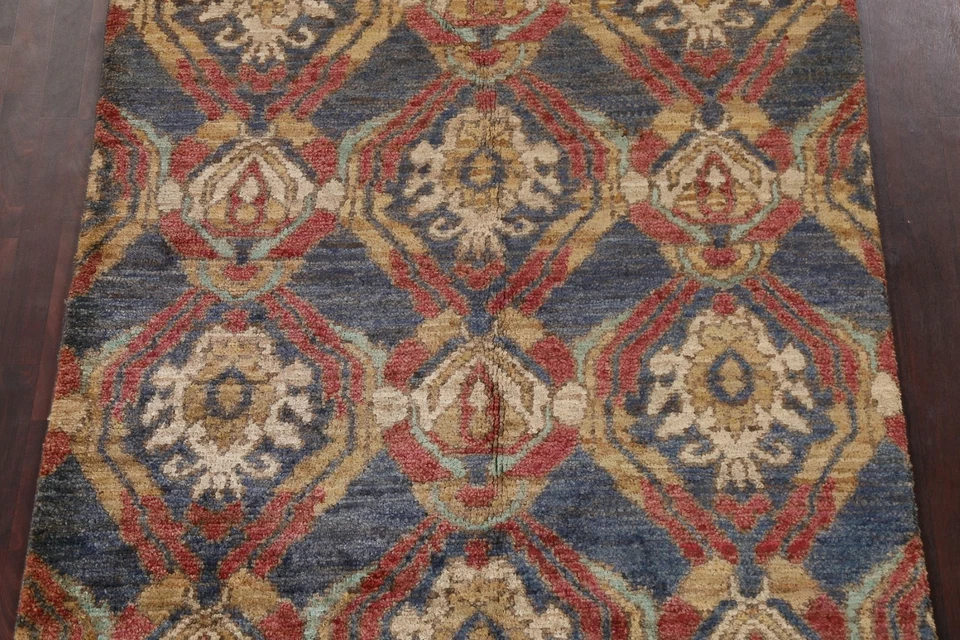 Geometric Oushak Oriental Transitional Area Rug Hand-knotted Home Decor 6'x8' - Image 3 of 4