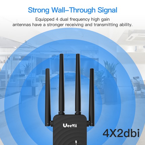 1200Mbps WiFi Repeater Signal Extender Booster Router Range Dual Band Outdoor AP - Imagen 6 de 12