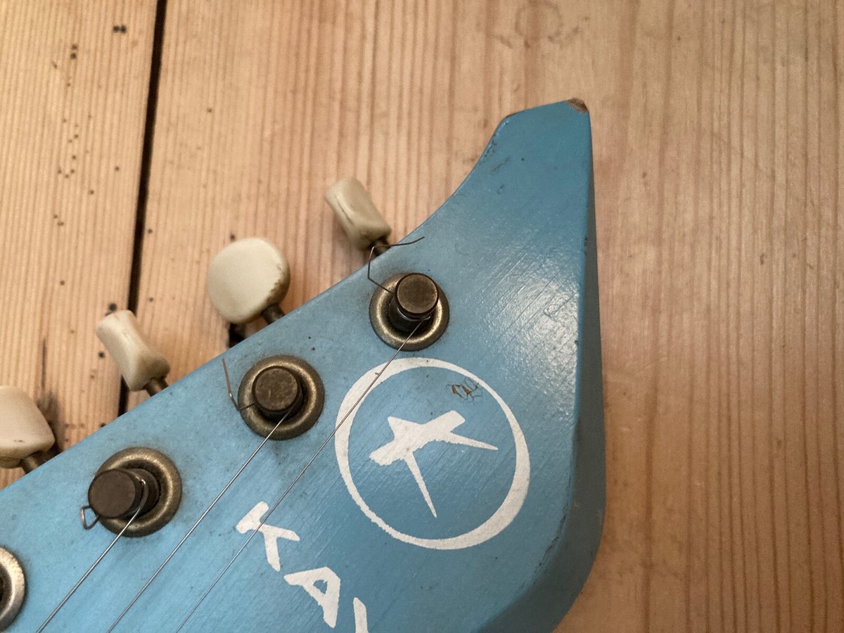 Vintage 1960s Kay K311 Teal Blue Electric Guitar Kay USA K310 | eBay