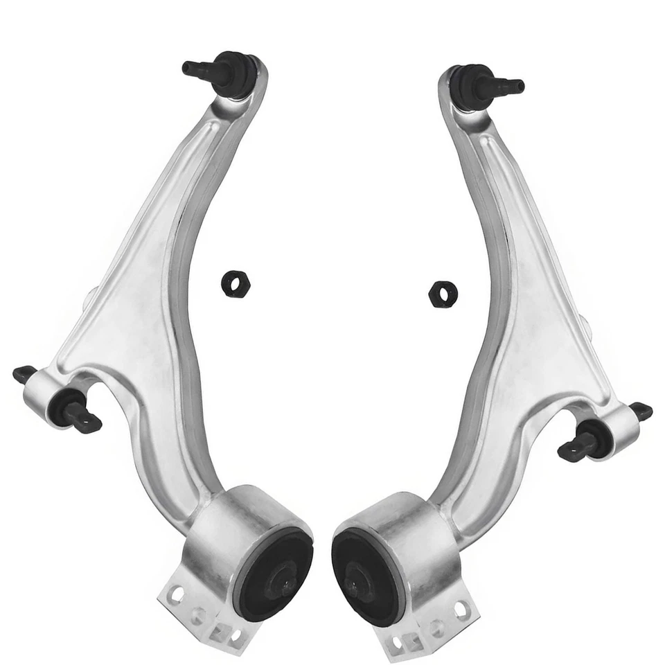 6pc Front Lower Control Arms Sway Bars Outer Tie Rods for 2010-2016 Cadillac SRX - Image 3 of 4