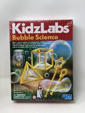 KidzLabs Bubble Science Kit Educational Homeschool Gift Kids ages 3 - up NEW 