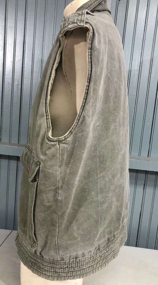 Fieldmaster Large Full Zip Cotton Hunting Outdoors Vest 25" Chest - Image 4 of 4