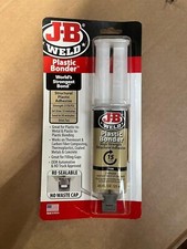 J-B Weld Plastic Bonder Structural Adhesive Syringe - Dries Tan - 25 ml 50133 