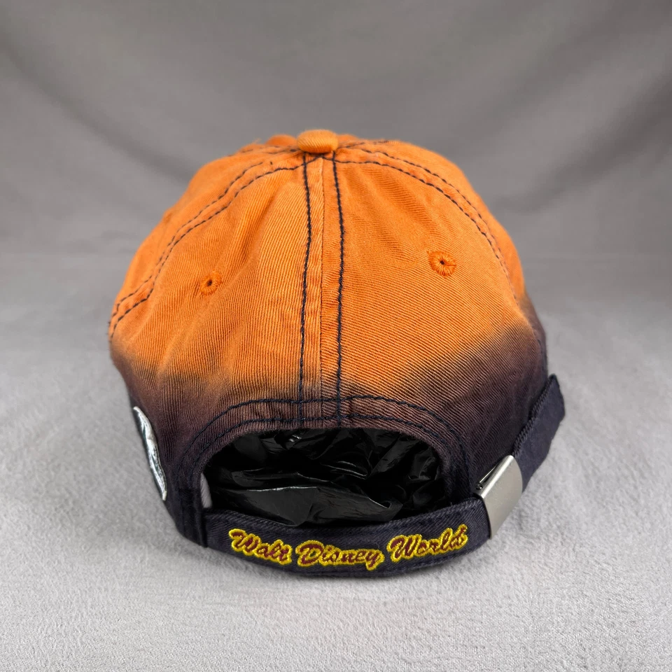 Gorra Walt Disney World Hombre Talla Única Naranja Ráfaga Correa Gorra Bordada Puesta de Sol Foto 3 de 4