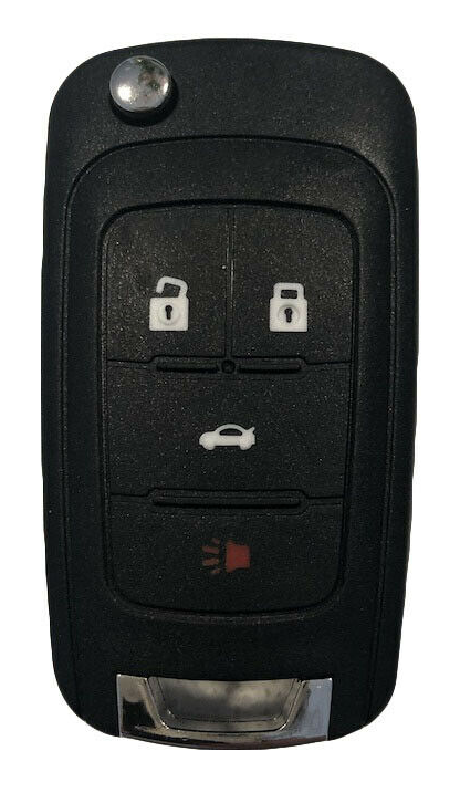 Programmable Key Fob Keyless Remote Key Fob For 2011-2016 Chevrolet Cruze – Programmable, Black Finish Key Cover - Foto 4