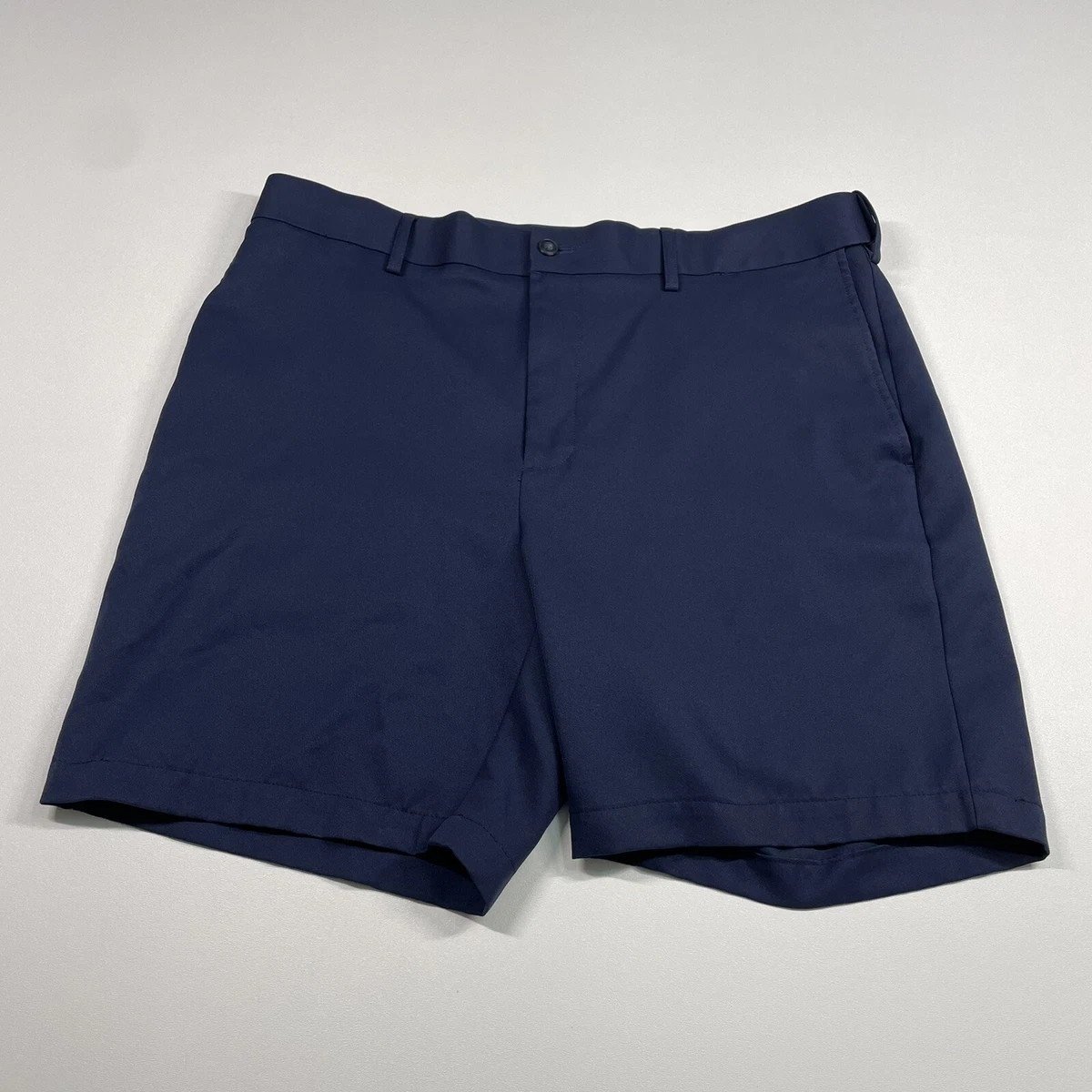 Shorts De Golf Pour Homme PGA Tour Imprimés Palmier Ombre, Bleu Insigne