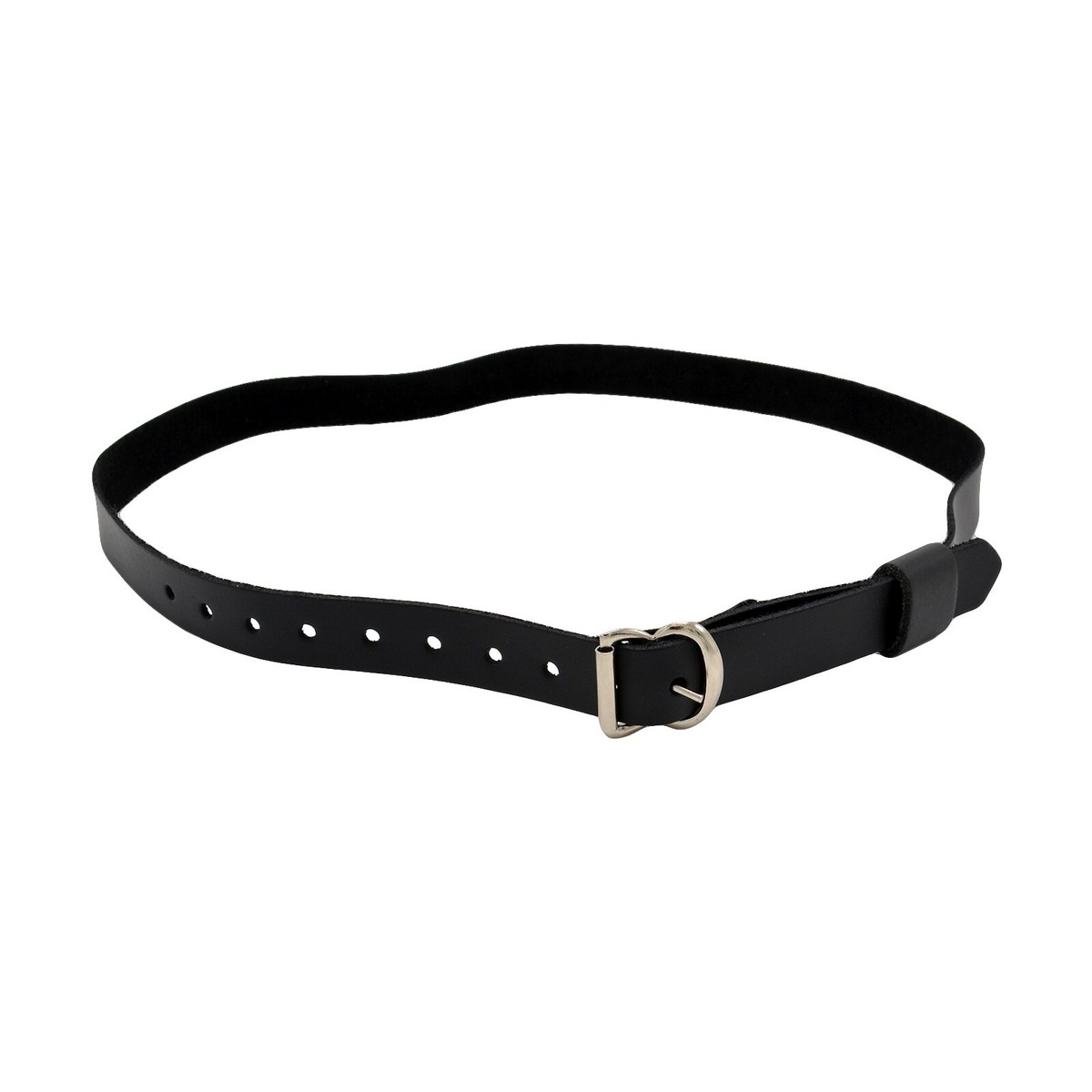 Jay-Pee Leather Campaign Hat Strap Trooper Hat Belt Chrome Buckle