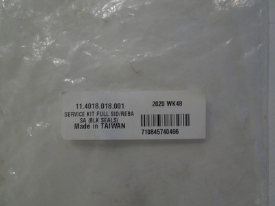 RockShox Fork Service Kit, Full: SID / Reba (2013-2016) Full service Kit