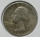 1936-P Washington Quarter - BU / MS - Free Shipping With Five Items A1.