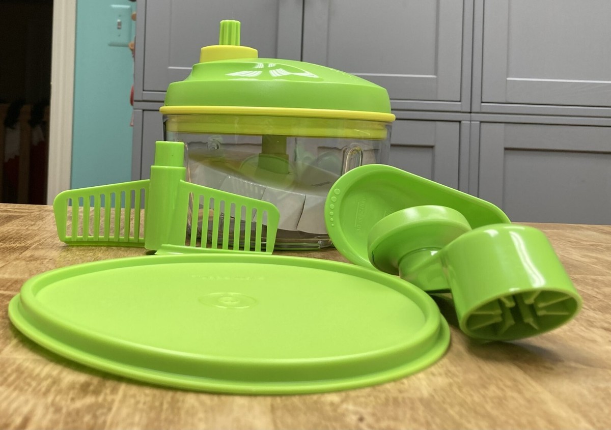 Tupperware Quick Chef Pro System-Manual Turn Handle Food