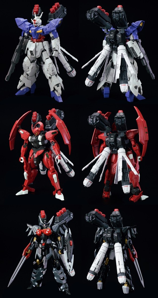 EW model backpack unit R for RG HG 1/144 Sazabi metal structure Nu