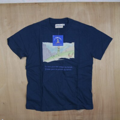T-shirt Fiorucci Vintage 1993 Le Petit Prince - Taille XS - Neuf Avec Défauts Mineurs