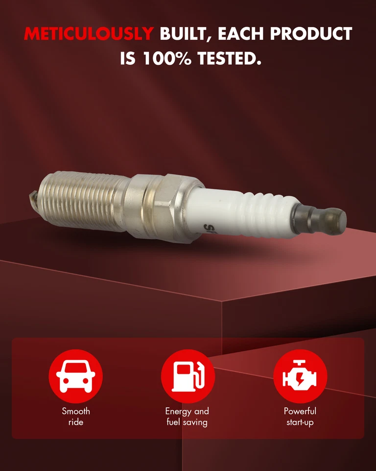 Juego de 6 bujías de iridio para Ford GT 17-20 3,5 L V6 Lincoln Continental 3,0 L Foto 2 de 4