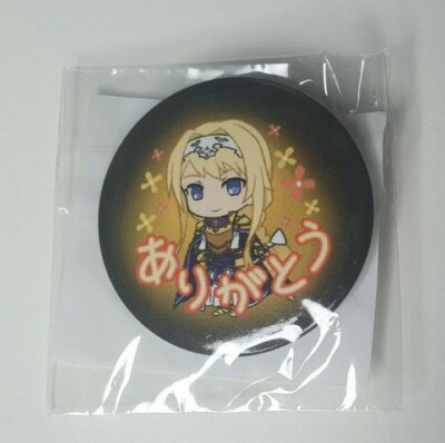 SAO Sword Art Online Alicization Lycoris - Pre Order Bonus Pin Badge Alice