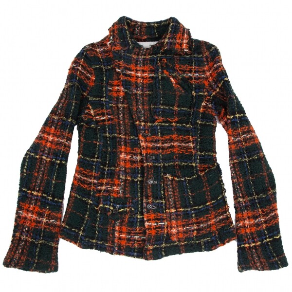 sunaokuwahara Fulling Wool Check Jacket Size M(K-130967) | eBay