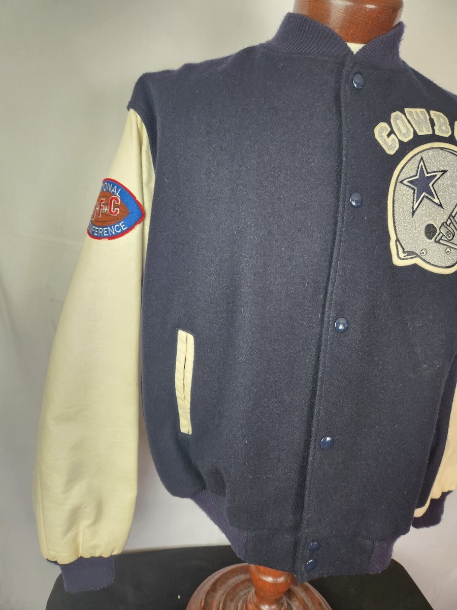 🔥🚨Vintage Chalk Line Wool Varsity XL Dallas Cowboys Spellout