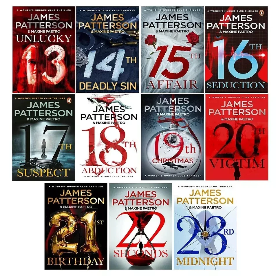 Women’s Murder Club Series 13-23 Collection 11 Books Set by James Patterson - Image 2 of 2