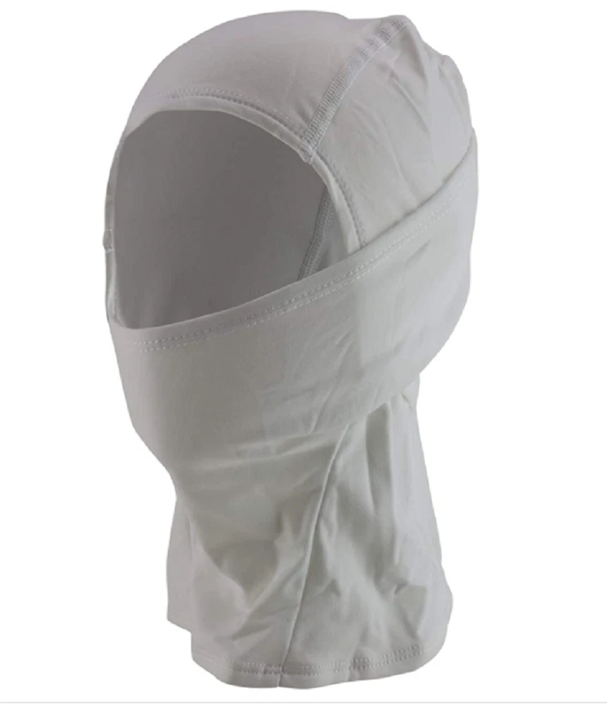 Convertible Tactical Balaclava Neck Gaiter - White