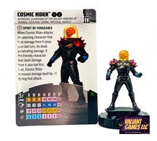 Marvel Heroclix Cosmic Rider #024 w/ Card Collector's Trove Set