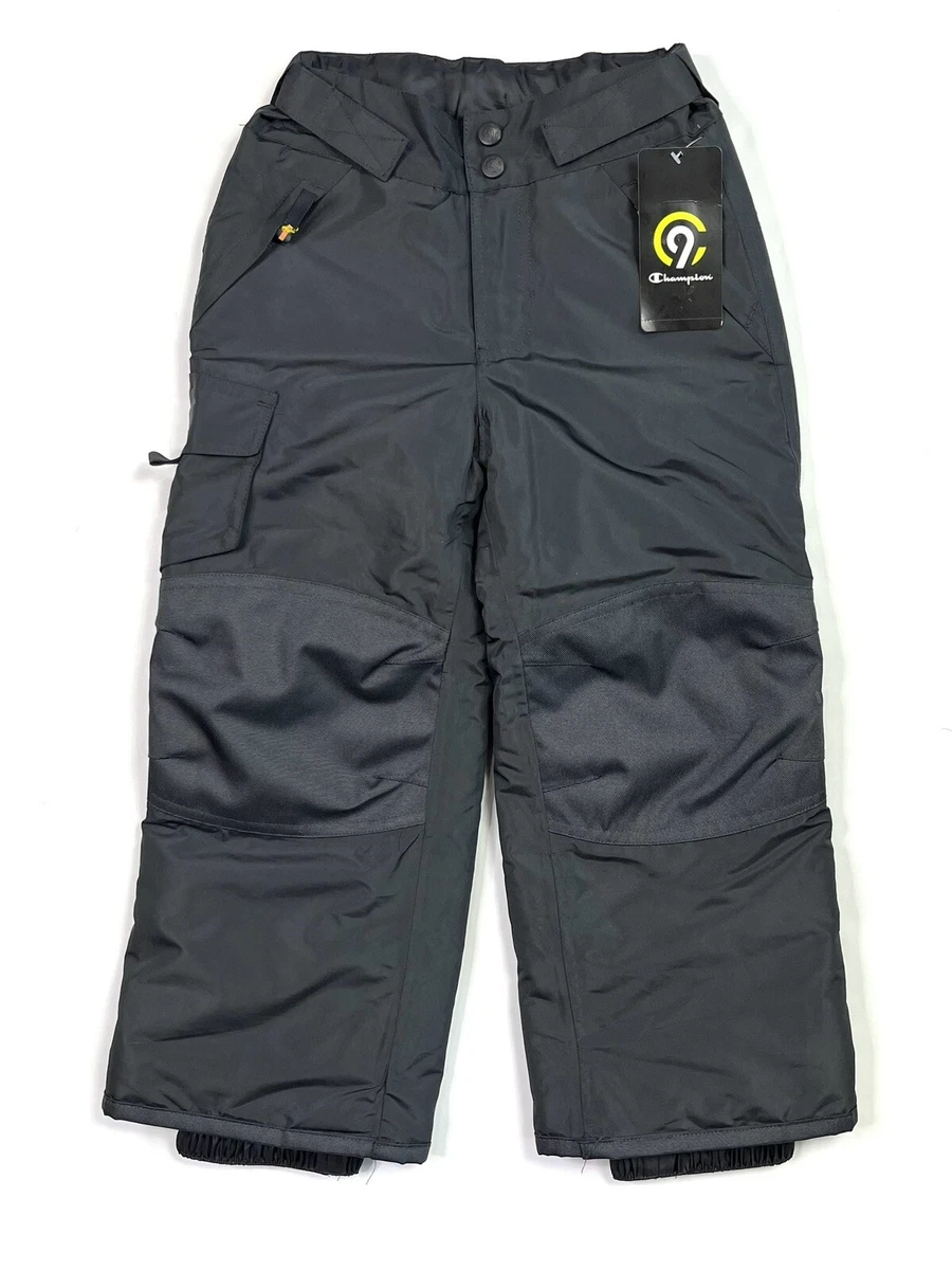 Champion C9 Snow Pants Boys Size XS 4 5 New W Tags Charcoal