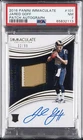 2016 PANINI IMMACULATE PATCH AUTO #101 JARED GOFF ROOKIE RC 2/99 PSA 7