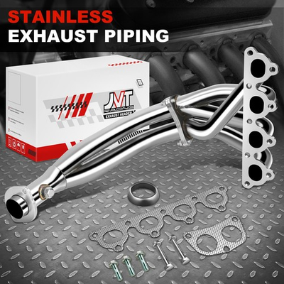 #ad #ad 4 2 1 Exhaust Header Manifold for 88 00 Honda Civic CR X Del Sol 1.5L 1.6L SOHC $113.99