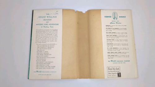 “The Edgar Wallace Reader (1944) Hardcover – Mystery & Adventure Short Stories - Picture 5 of 16