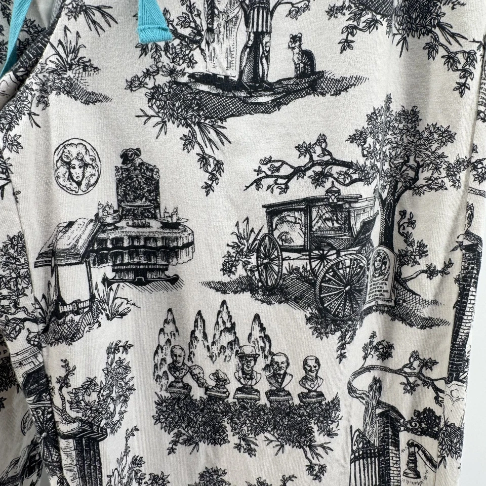 РЕДКИЕ пижамные брюки Disney Haunted Mansion XS — одежда для автостопа с привидениями - Изображение 4 из 4