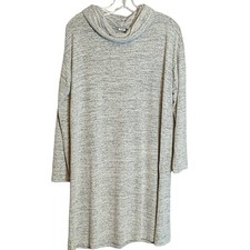 Gap Long Sleeve Cowl Neck Dress, L
