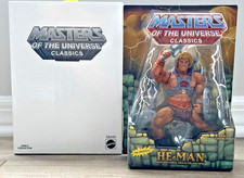HE-MAN The Original 2008 MASTERS OF THE UNIVERSE Classics MOTU Mattel w  Box New