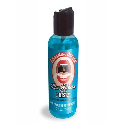 Love Lickers Flavored Warming Massage Lotion in Screaming Orgasm 2 fl oz