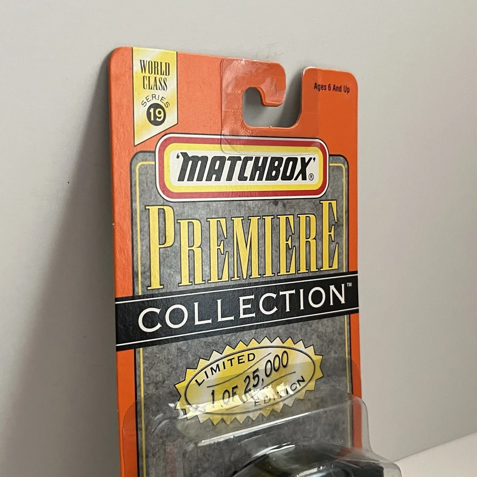 1997 MATCHBOX PREMIERE - WORLD CLASS SUPER CARS - BLACK - BMW 5 SERIES RARE NIB - Image 3 of 4