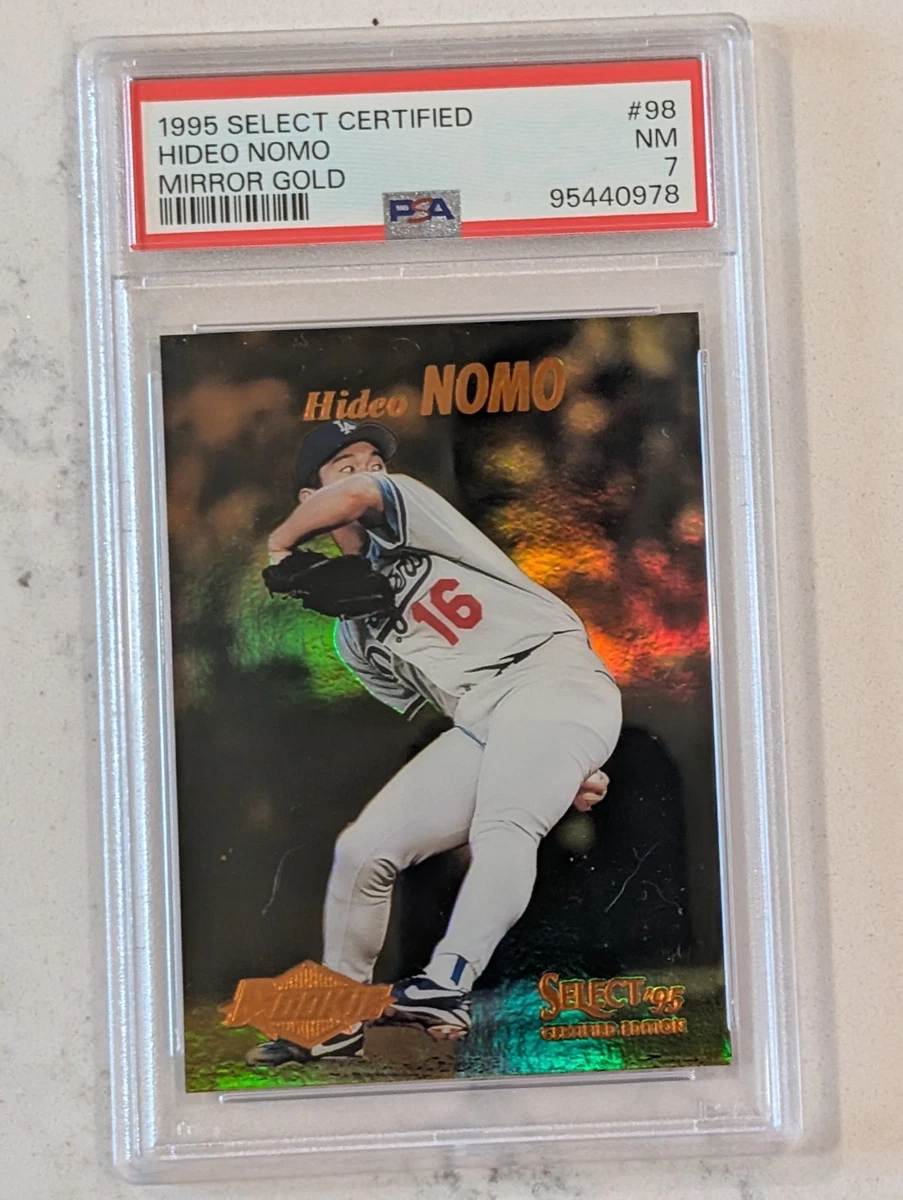 Pinnacle Hideo Nomo Rookie Baseball Sports Trading Cards