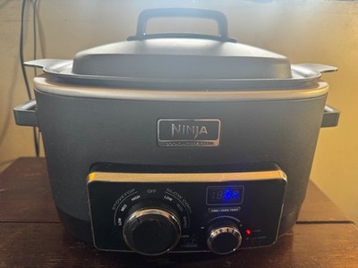 Ninja 3-in-1 Cooking System MC701 15 Multi-Cooker Slow Cook & Stove Top oven opt