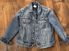 NWT Gap Kids Blue Denim Trucker Jacket - Size 12 XL KIDS Unisex Boy Girl