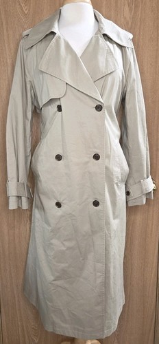 Trench cappotto cotone Banana Republic colore marrone naturale medio nuovo con etichetta $159 prezzo al dettaglio consigliato - Foto 2 di 7