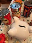14 ASSORTED BANKS CAMPBELLS, CHEF BOYARDEE,SUNBRIGHT, AND PIGGY BANKS — photo 8