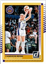 2025 Donruss WNBA #2 Cameron Brink Los Angeles Sparks