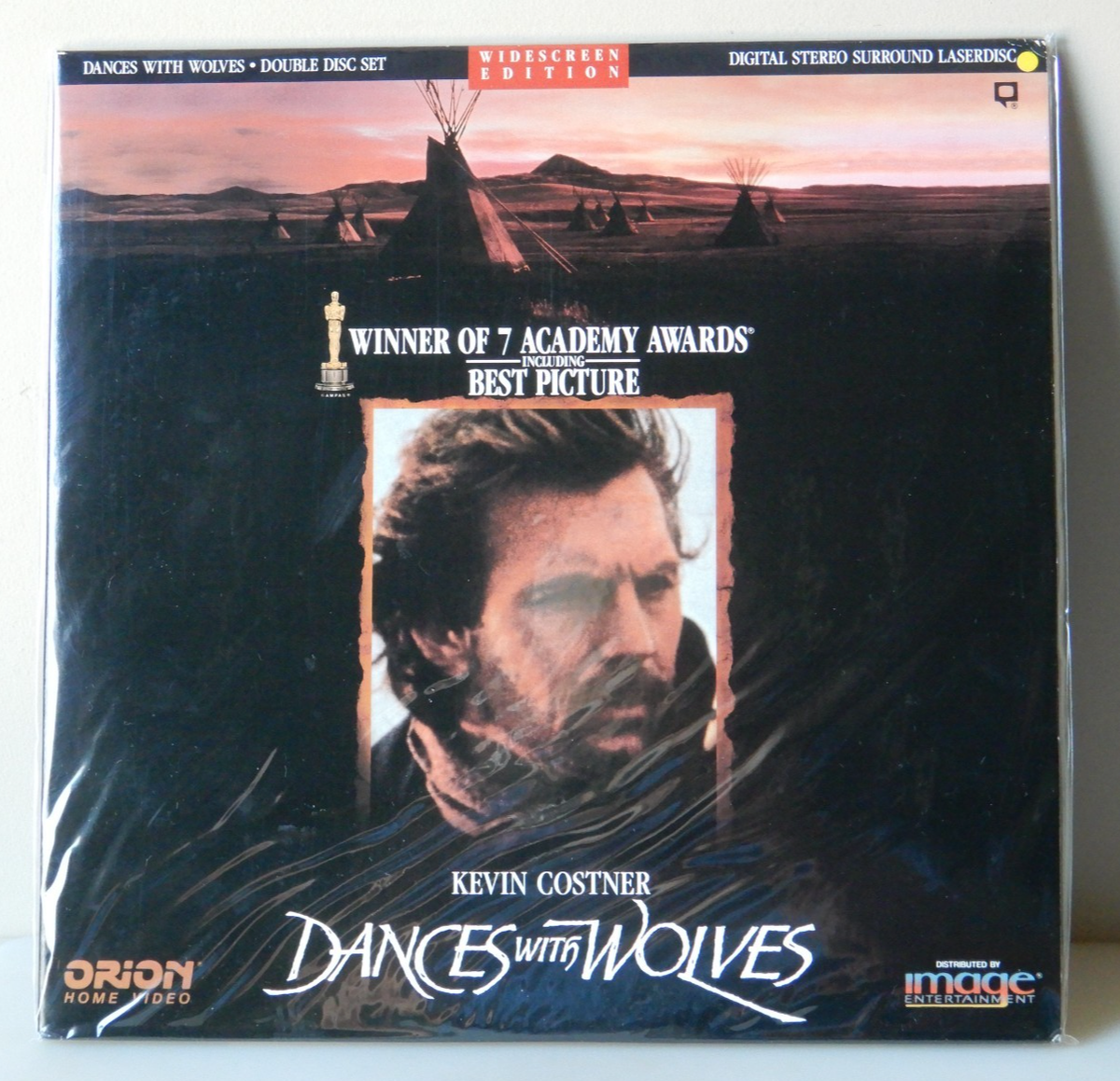 Dances with Wolves ハイビジョンLD Dances with Wolves Laserdisc 1990 Movie widescreen 2-Disc 181 Min