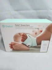 Owlet Dream Sock Sleep Tracker Baby Monitor Mint Green, BM06NMMCJ