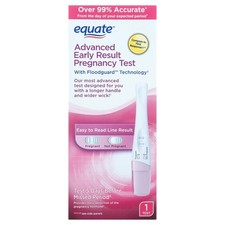 Equate Advanced Early Pregnancy Test, Test 5 Days Sooner, over 99 Accurate, 1ct